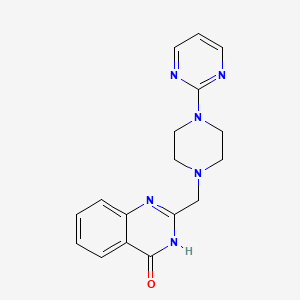 2-{[4-(pyrimidin-2-yl)piperazin-1-yl]methyl}quinazolin-4(1H)-one