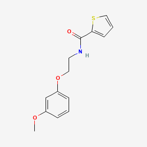 N-[2-(3-methoxyphenoxy)ethyl]-2-thiophenecarboxamide