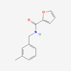 molecular formula C13H13NO2 B6109799 N-(3-methylbenzyl)furan-2-carboxamide 