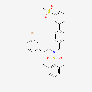 molecular formula C31H32BrNO4S2 B610985 SR9243 CAS No. 1613028-81-1