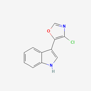molecular formula C11H7ClN2O B611036 Streptochlorin CAS No. 120191-51-7