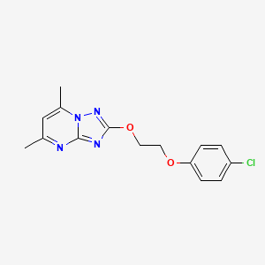 molecular formula C15H15ClN4O2 B611040 STS-E412 CAS No. 1609980-39-3