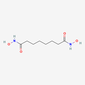molecular formula C8H16N2O4 B611044 N,N'-二羟基辛二酰胺 CAS No. 38937-66-5