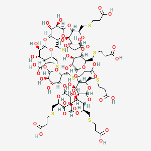molecular formula C72H112O48S8 B611050 Sugammadex CAS No. 343306-71-8