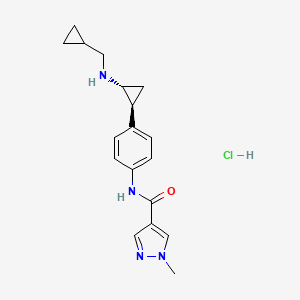 molecular formula C18H23ClN4O B611105 盐酸 T-3775440 CAS No. 1422535-52-1