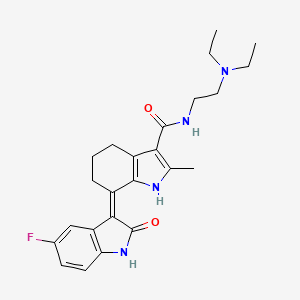 molecular formula C24H29FN4O2 B611116 Tafetinib CAS No. 1032265-57-8