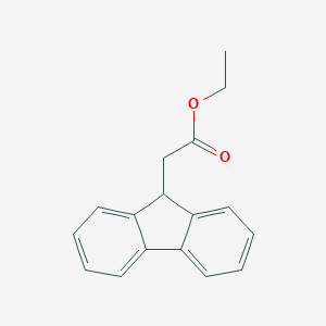 molecular formula C17H16O2 B061112 乙酸-2-(9H-芴-9-基)乙酯 CAS No. 159803-52-8