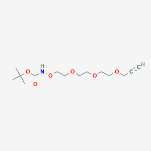 molecular formula C14H25NO6 B611194 t-Boc-aminooxy-PEG3-Propargyl CAS No. 1951439-46-5