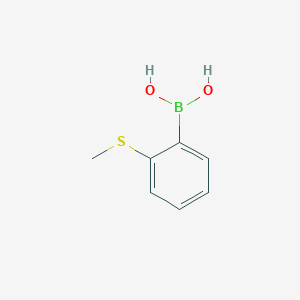 molecular formula C7H9BO2S B061120 2-(Methylthio)phenylboronic acid CAS No. 168618-42-6