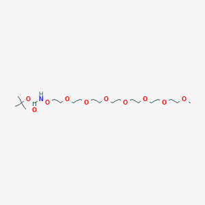 molecular formula C20H41NO10 B611203 t-Boc-氨氧基-PEG7-甲烷 CAS No. 2055041-27-3