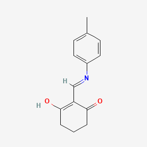 2-{[(4-methylphenyl)amino]methylene}-1,3-cyclohexanedione