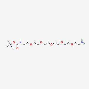 B611217 t-boc-N-amido-PEG5-Amine CAS No. 189209-27-6