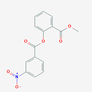 methyl 2-[(3-nitrobenzoyl)oxy]benzoate