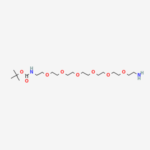 B611221 t-Boc-N-amido-PEG6-Amine CAS No. 1091627-77-8