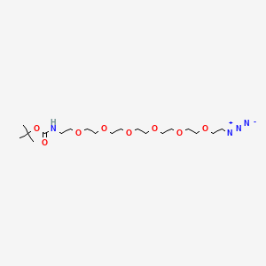 t-boc-N-amido-PEG6-azide