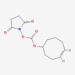 molecular formula C13H17NO5 B611255 TCO-NHS 酯 CAS No. 1191901-33-3