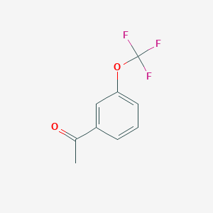 molecular formula C9H7F3O2 B061127 3'-(Trifluoromethoxy)acetophenone CAS No. 170141-63-6