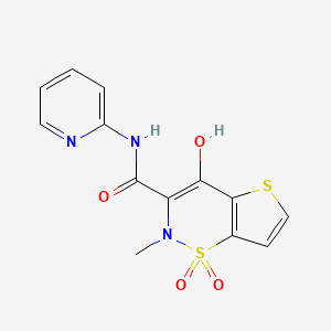 molecular formula C13H11N3O4S2 B611289 泰诺西康 CAS No. 59804-37-4