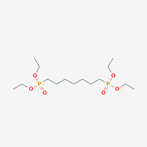 molecular formula C15H34O6P2 B611300 七甲基二膦酸四乙酯 CAS No. 5943-17-9