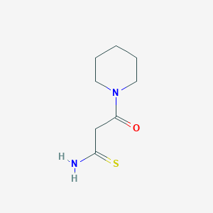 3-Oxo-3-piperidin-1-ylpropanethioamide