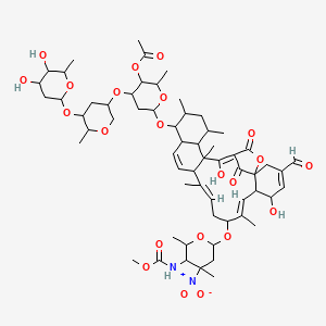 molecular formula C61H86N2O22 B611311 四环菌素 B CAS No. 75831-97-9