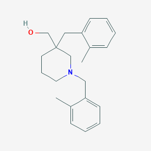 [1,3-bis(2-methylbenzyl)-3-piperidinyl]methanol