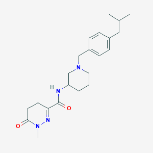 N-[1-(4-isobutylbenzyl)-3-piperidinyl]-1-methyl-6-oxo-1,4,5,6-tetrahydro-3-pyridazinecarboxamide