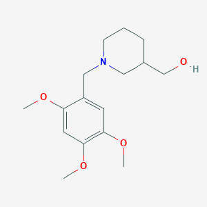 [1-(2,4,5-trimethoxybenzyl)-3-piperidinyl]methanol