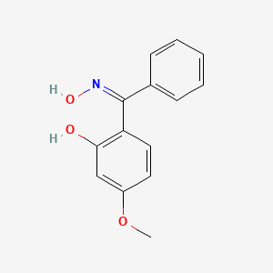 (2-hydroxy-4-methoxyphenyl)(phenyl)methanone oxime