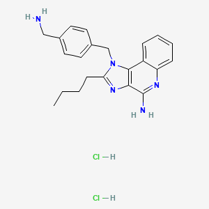 molecular formula C22H27Cl2N5 B611395 TLR7/8 激动剂-5d CAS No. 1620278-72-9