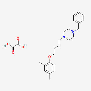 1-benzyl-4-[4-(2,4-dimethylphenoxy)butyl]piperazine oxalate