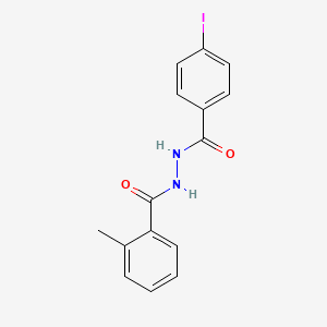 N'-(4-iodobenzoyl)-2-methylbenzohydrazide