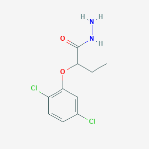 molecular formula C10H12Cl2N2O2 B6114366 2-(2,5-dichlorophenoxy)butanohydrazide 