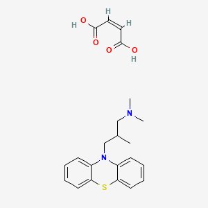 molecular formula C22H26N2O4S B611477 Trimeprazine maleate CAS No. 36506-71-5