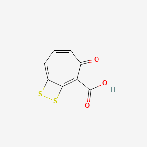 molecular formula C8H4O3S2 B611490 对苯二硫酸 CAS No. 750590-18-2