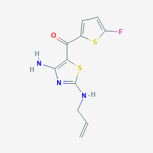 molecular formula C11H10FN3OS2 B611500 TT-10 CAS No. 2230640-94-3