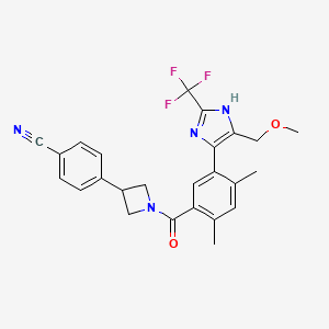 molecular formula C25H23F3N4O2 B611515 TVB-3664 CAS No. 2097262-58-1