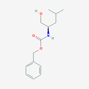molecular formula C14H21NO3 B061152 N-Z-D-Leucinol CAS No. 166735-51-9