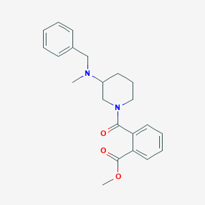 methyl 2-({3-[benzyl(methyl)amino]-1-piperidinyl}carbonyl)benzoate
