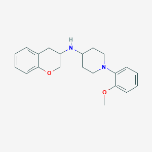 N-(3,4-dihydro-2H-chromen-3-yl)-1-(2-methoxyphenyl)-4-piperidinamine