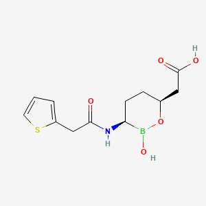 molecular formula C12H16BNO5S B611620 Vaborbactam CAS No. 1360457-46-0