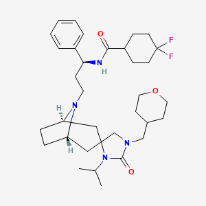 molecular formula C34H50F2N4O3 B611646 Ndx9EX5ATP CAS No. 891824-47-8
