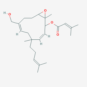 molecular formula C25H38O4 B611684 Vibsanin A CAS No. 72506-14-0