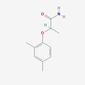 molecular formula C11H15NO2 B6116840 2-(2,4-dimethylphenoxy)propanamide 