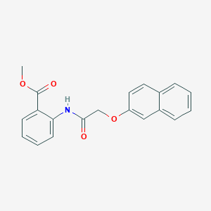 methyl 2-{[(2-naphthyloxy)acetyl]amino}benzoate