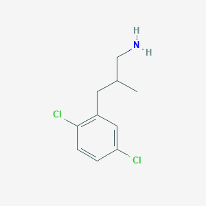 molecular formula C10H13Cl2N B6117040 3-(2,5-dichlorophenyl)-2-methyl-1-propanamine 