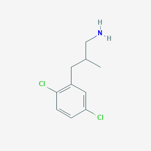 3-(2,5-Dichlorophenyl)-2-methylpropan-1-amine