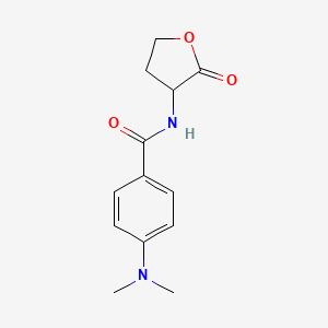 4-(dimethylamino)-N-(2-oxotetrahydro-3-furanyl)benzamide