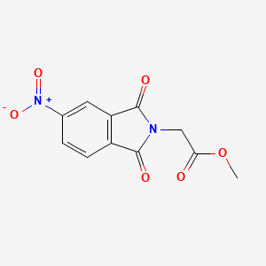 methyl (5-nitro-1,3-dioxo-1,3-dihydro-2H-isoindol-2-yl)acetate