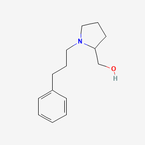 [1-(3-phenylpropyl)-2-pyrrolidinyl]methanol